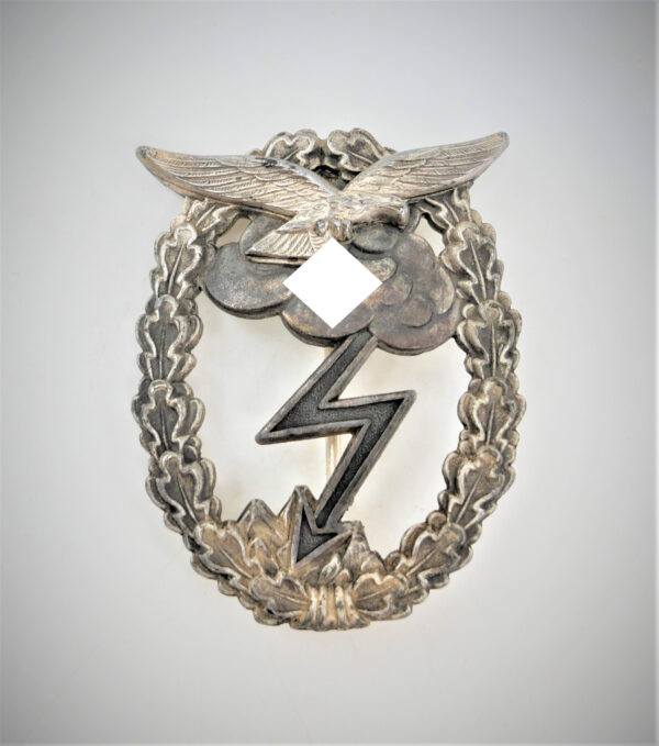 Erdkampfabzeichen der Luftwaffe – Hersteller G.H. Osang - Mit magnetischer Auflage