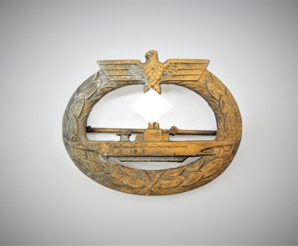 Ubootkriegsabzeichen - Hersteller F.O. (Friedrich Orth, Wien) - Variante 2 - U-Boot-Kriegsabzeichen - Kriegsmarine