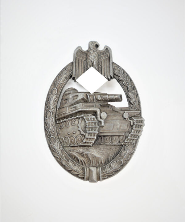 Panzerkampfabzeichen in Bronze - Hersteller HA (Hermann Aurich, Dresden) - PKA