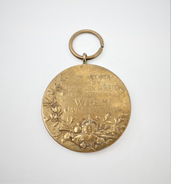 Zentenarmedaille – Centenarmedaille – Orden zum 100. Geburstag von Kaiser Wilhelm I. – Bild 2