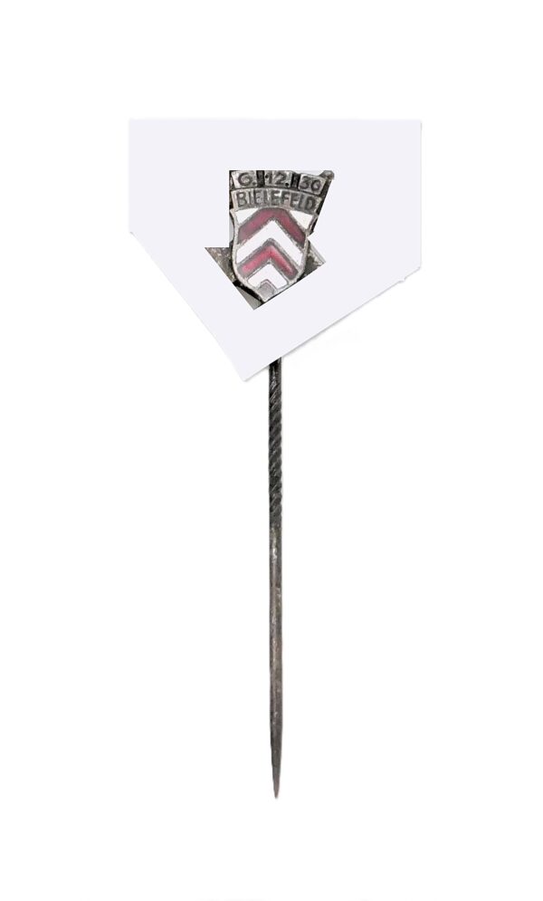 Abzeichen - Anstecknadel - Wappen Bielefeld auf HK - 06. 12. 1936 – Bild 2