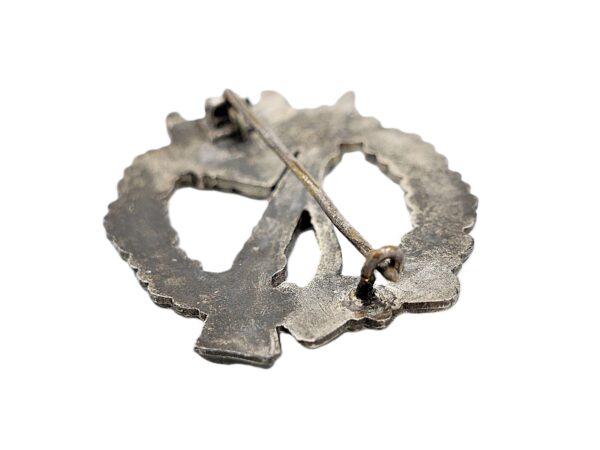 Infanterie Sturmabzeichen Silber – Hersteller W. H. (Wilhelm Hobacher, Wien) - ISA – Bild 4