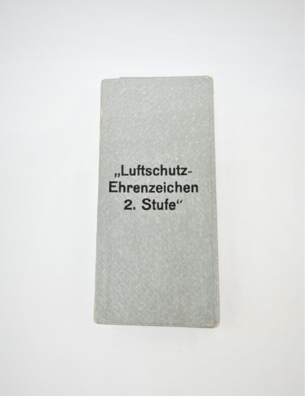 Luftschutz-Ehrenzeichen 2. Klasse 1938 - Mit der Verleihungsschachtel – Bild 4