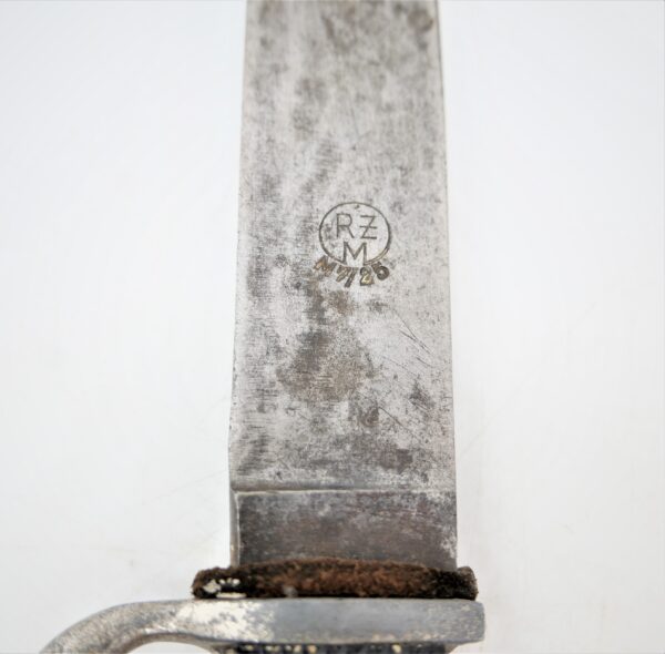 HJ (Hitlerjugend) Messer - Hersteller M7/25 (Wilhelm Wagner Solingen) – Bild 7
