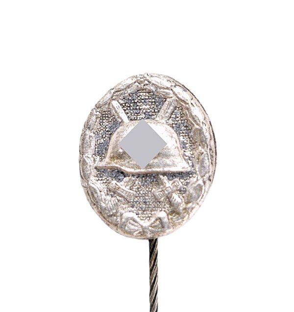 16 mm Miniatur zum Verwundetenabzeichen Silber – VWA