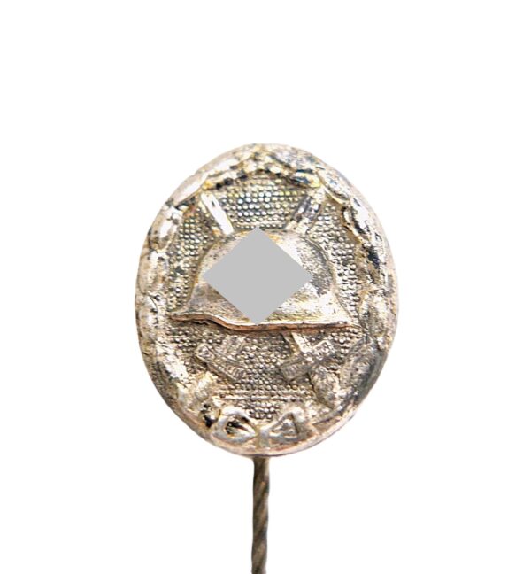 16 mm Miniatur zum Verwundetenabzeichen Silber – VWA