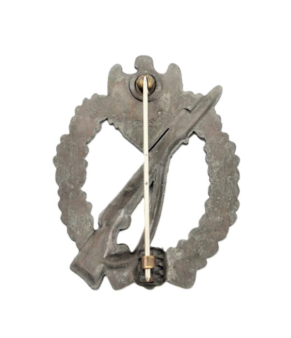 Infanterie Sturmabzeichen Bronze – Hersteller R.S.S. (Richard Simm & Söhne, Gablonz) - ISA – Bild 2