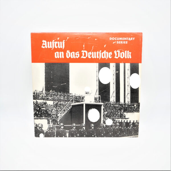 LP – Schallplatte – Aufruf an das deutsche Volk - 3. und 4. Teil - Nr. 368 der Documentary Series