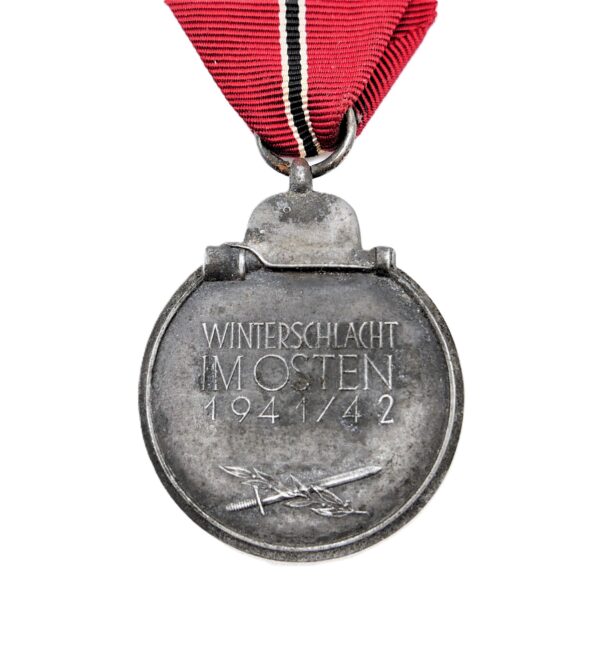 Medaille Winterschlacht im Osten 1941/42 - Hersteller B. H. Mayer, Pforzheim - WIO – Bild 3