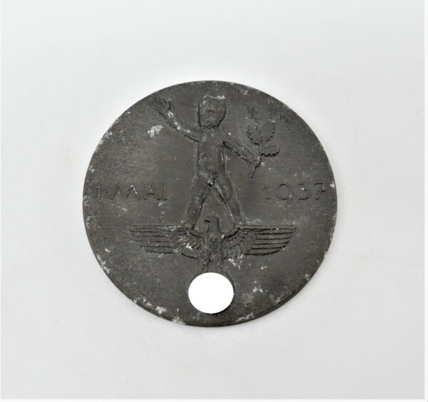 Abzeichen – 1. Mai 1937 – Tag der Arbeit - Bodenfund