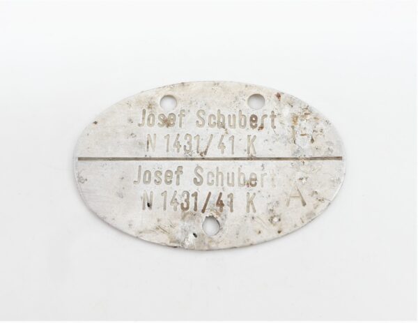 Erkennungsmarke der Kriegsmarine - N1431/41 K - EKM - Dogs Tag – Bild 2
