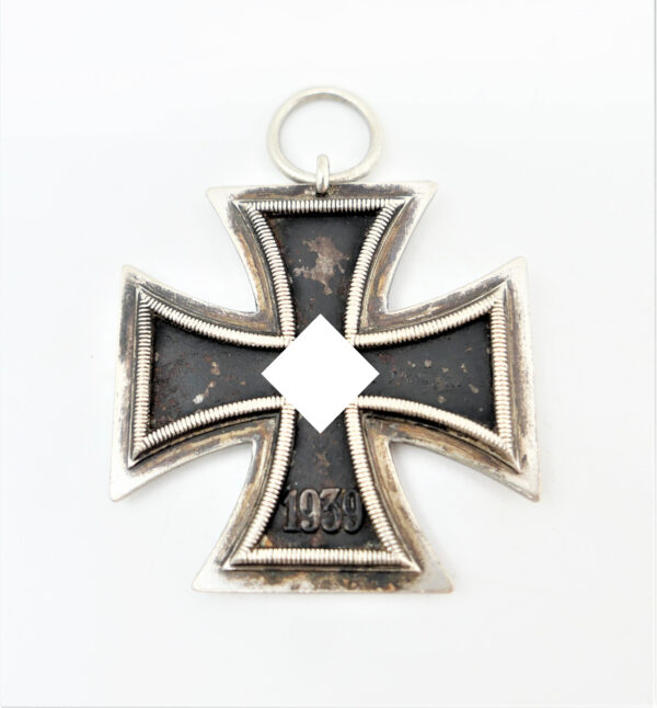 Eisernes Kreuz 2. Klasse 1939 – Hersteller 24 (Arbeitsgemeinschaft der Hanauer Plakettenhersteller, Hanau am Main) -EK