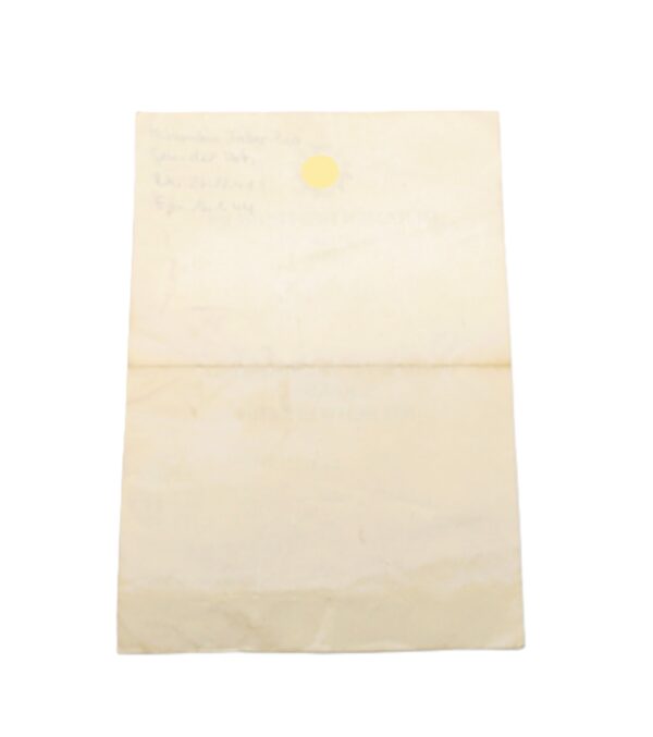 Verleihungsurkunde zum Kriegsverdienstkreuz 2. Klasse mit Schwertern - Pi.-Brücken Btl. 552 (6. Armee) - Urkunde - KVK – Bild 3