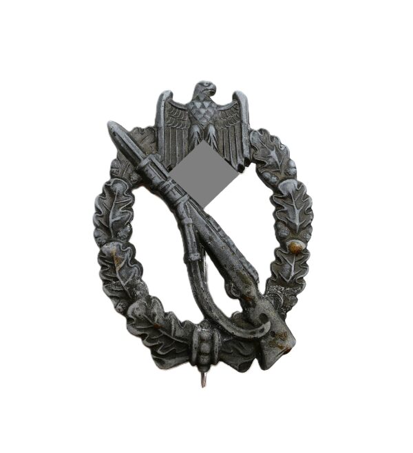 Infanterie Sturmabzeichen Silber – Hersteller L/51 (E. Ferd. Wiedmann, Frankfurt am Main) - ISA