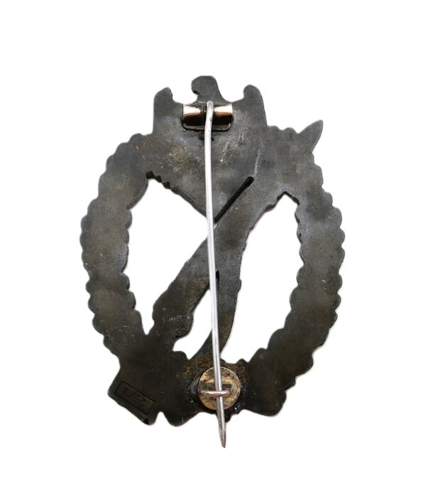 Infanterie Sturmabzeichen Silber – Hersteller L/51 (E. Ferd. Wiedmann, Frankfurt am Main) - ISA – Bild 2