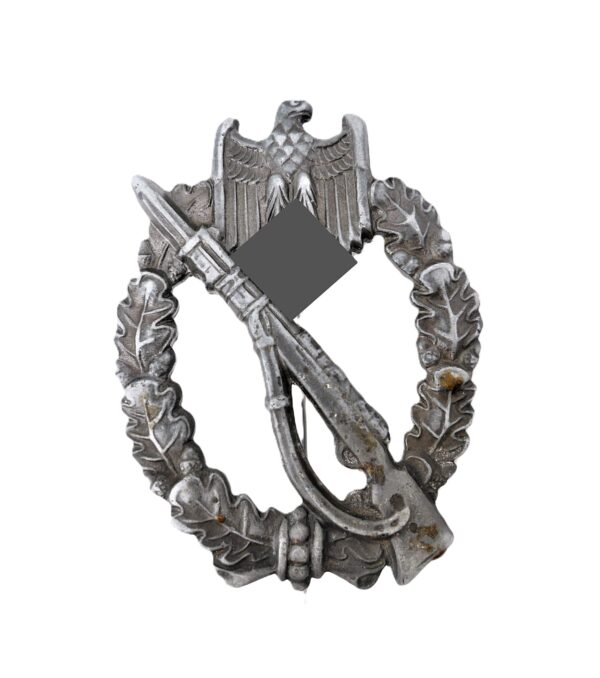 Infanterie Sturmabzeichen Silber – Hersteller L/51 (E. Ferd. Wiedmann, Frankfurt am Main) - ISA