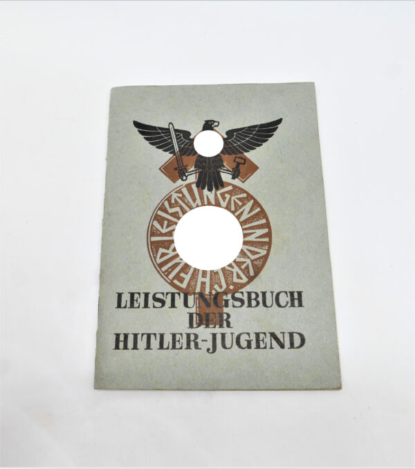 HJ (Hitlerjugend) - Leistungsbuch - Besitzzeugnis und Verleihungstüte des Leistungsabzeichen Silber – Bild 2