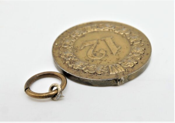 Dienstauszeichnung des Heeres oder der Marine - Für 12 Jahre - Kriegsverdienstkreuz 2. Klasse - Feldpange – Bild 3
