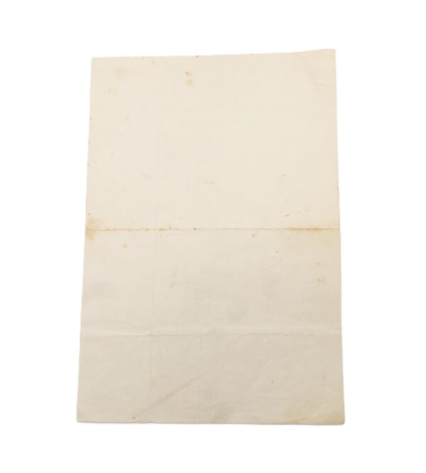 Schreiben und Berechtigungsausweis - Eisernes Kreuz 2. Klasse 1914 - Verwundetenabzeichen - Urkunde - EK - VWA – Bild 5