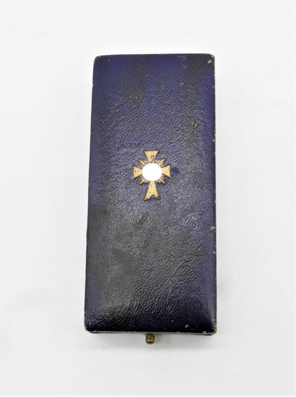 Mutterkreuz Gold im Etui - Verleihungsetui - Hersteller R. Hauschild, Pforzheim – Bild 4