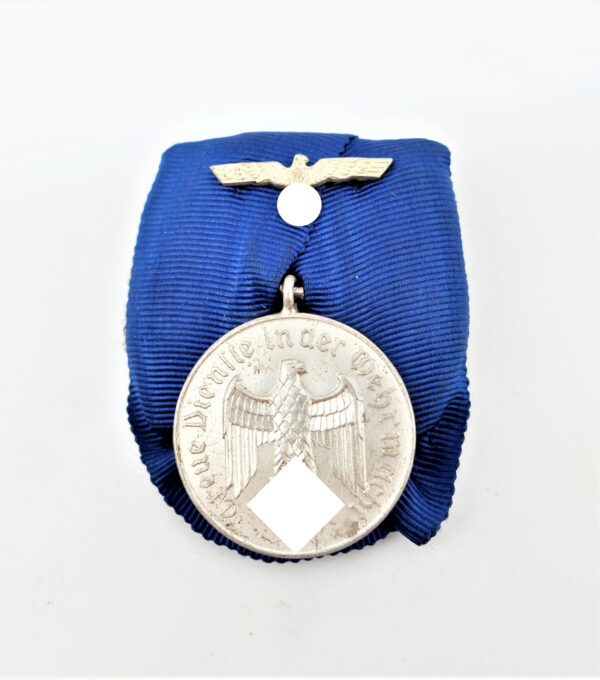 Dienstauszeichnung der Wehrmacht/Heer für 4 Jahre - An einer Einzelspange – Einzelbandspange