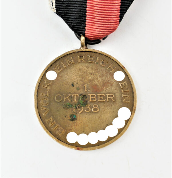 Medaille zur Erinnerung an den 1. Oktober 1938 – Sudetenland-Medaille – Bild 3