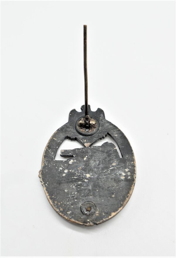 Panzerkampfabzeichen Bronze – Hersteller HA (Hermann Aurich, Dresden) - Bodenfund – Bild 3