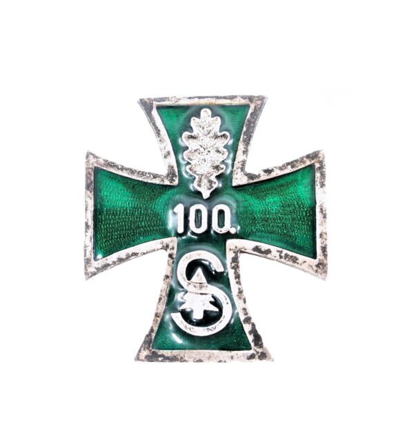 Abzeichen - Divisionsabzeichen – Truppeninternes Abzeichen der 100. Jägerdivision – Vormals 100. leichte Infanterie Division