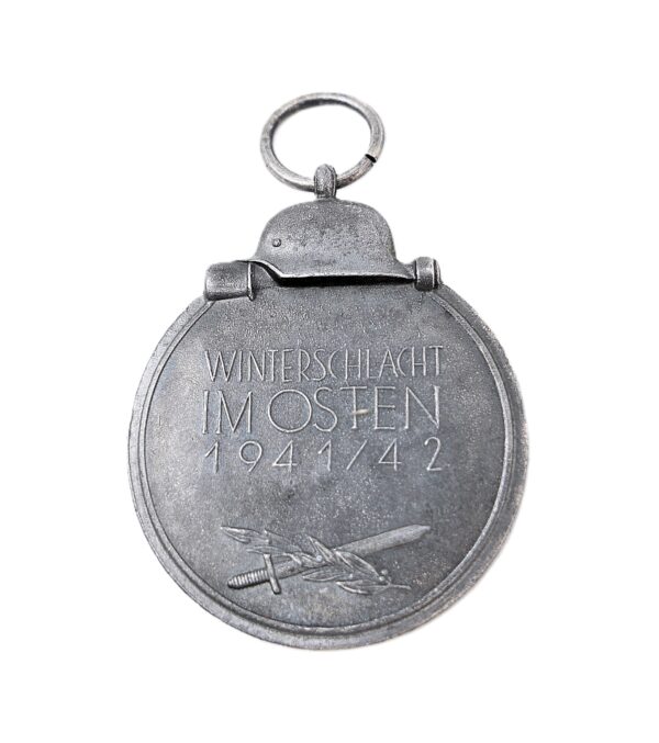 Medaille Winterschlacht im Osten – Hersteller 55 (J.E. Hammer & Söhne, Geringswalde) – WIO – Bild 2