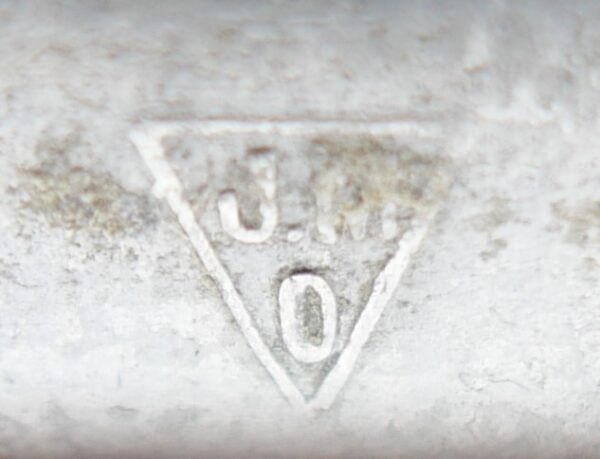 Koppelschloss der Polizei – Für Mannschaften – Aluminium – Hersteller JMO (Julius Maurer, Oberstein) – Bild 6