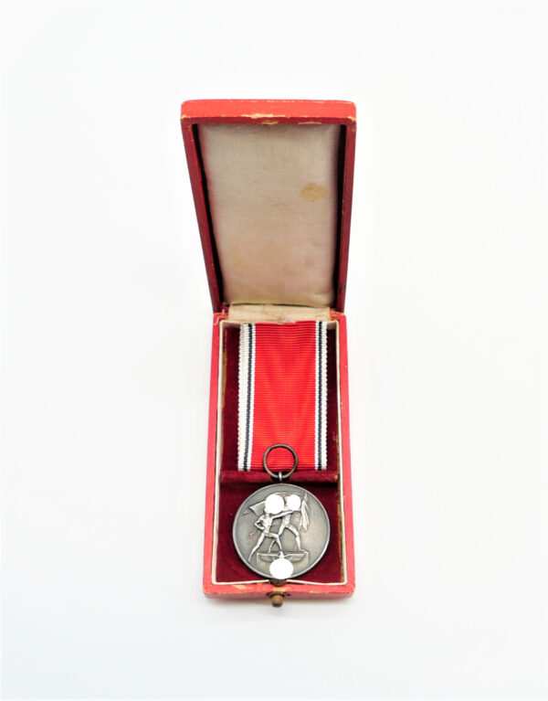 Anschlußmedaille Österreich – Medaille zur Erinnerung an den 13. März 1938 - Mit dem Verleihungsetui