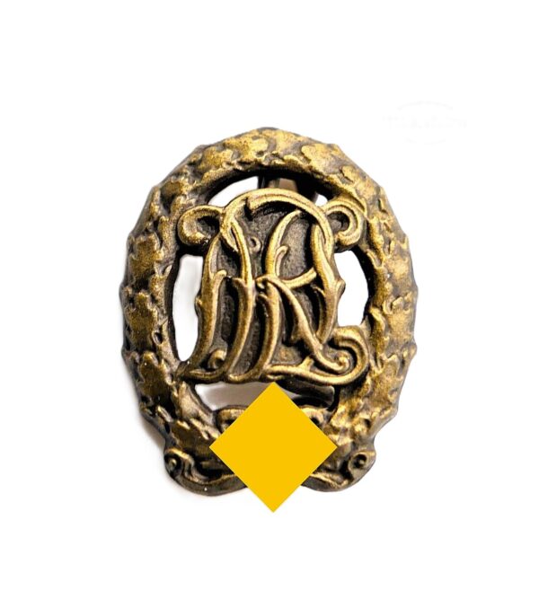 17 mm Miniatur zum DRL Sportabzeichen Bronze - Hersteller Wernstein, Jena