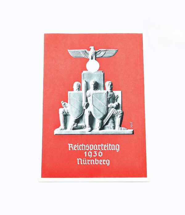 Propaganda Postkarte - Reichsparteitag der NSDAP in Nürnberg - 8. - 14. September 1936 - Feldpostkarte