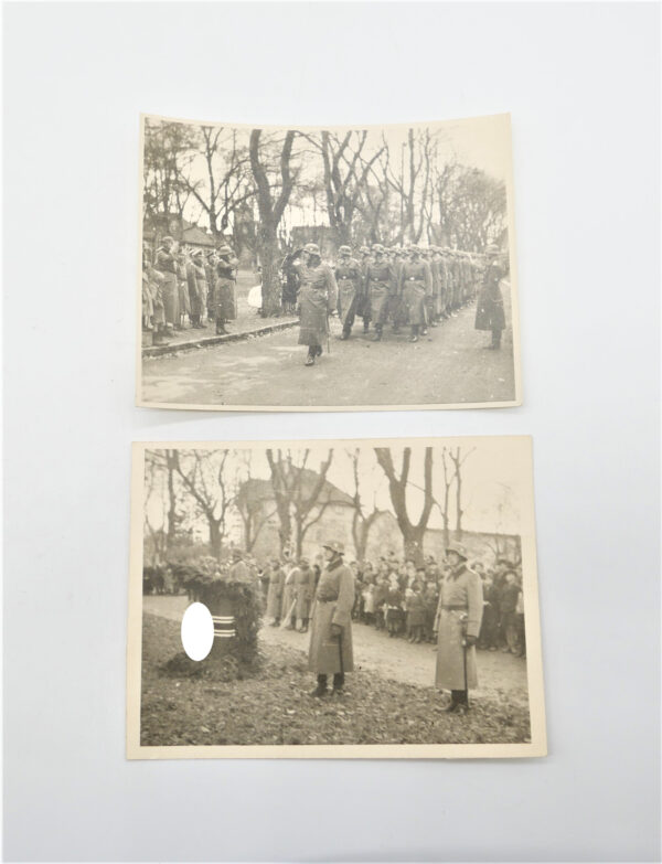 Erinnerungsblatt - Mein Fahneneid - Rekrutenvereidigung Mühlhausen i. Th. 16.11.1937 - Mit 2 Fotos – Bild 5