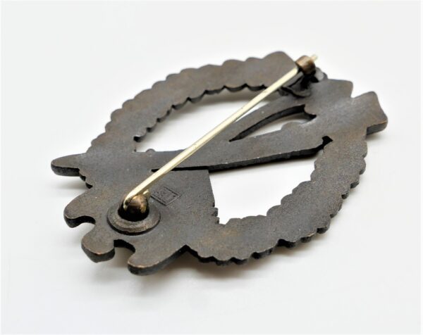 Infanterie Sturmabzeichen Bronze - Hersteller JFS (Josef Feix & Söhne, Gablonz) - Ungetragener Bestzustand – Bild 6