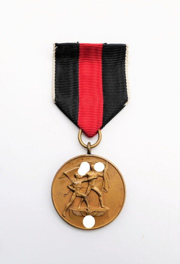Medaille zur Erinnerung an den 1. Oktober 1938 – Sudetenland-Medaille – Bild 2