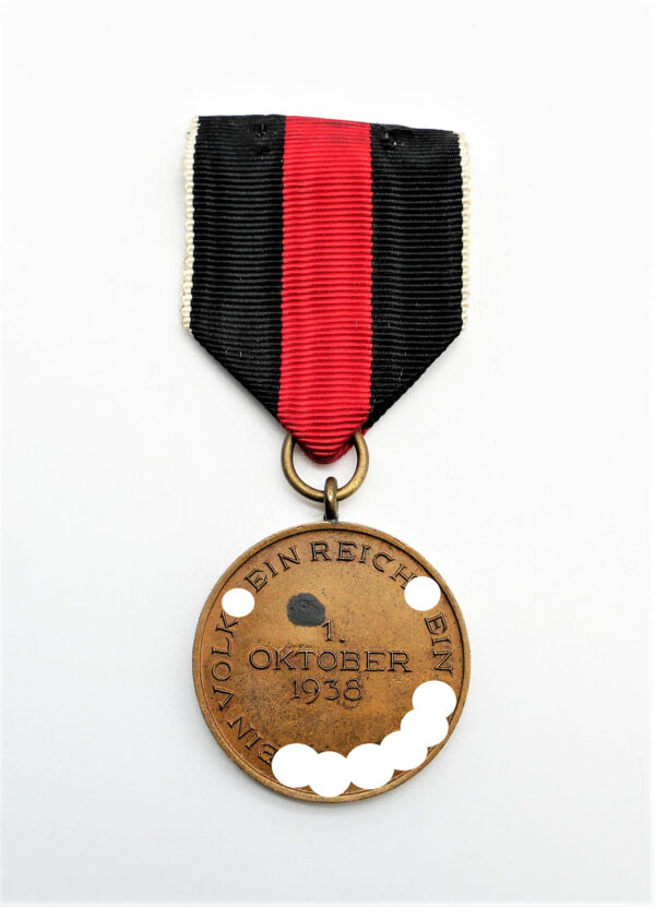 Medaille zur Erinnerung an den 1. Oktober 1938 – Sudetenland-Medaille – Bild 3