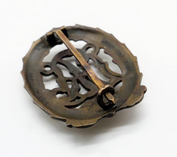 DRL Sportabzeichen Bronze – Hersteller Wernstein, Jena – D.R.G.M. 35269 – Bild 3