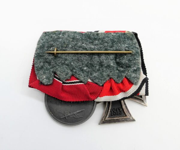 Kleine Ordensspange – Eisernes Kreuz 2. Klasse 1939 – Medaille zur Winterschlacht im Osten - EK II - WIO – Bild 3