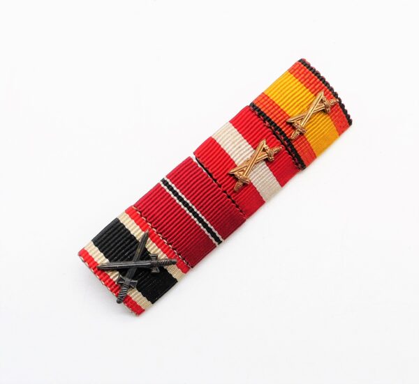 Feldspange eines Legion Condor Angehörigen - KVK - Winterschlacht - Cruz de Rocha - Erinnerungsmedaille an den Bürgerkrieg 1936-39