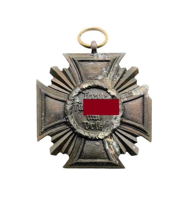 NSDAP Dienstauszeichnung Bronze für 10 Jahre - DA - Bodenfund – Bild 2