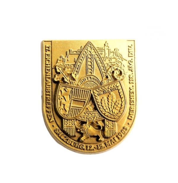 Abzeichen – 17. Eichenlaubtreffen der ehemaligen 118. Jäger Division - Salzburg, 12.-15. Mai. 1983