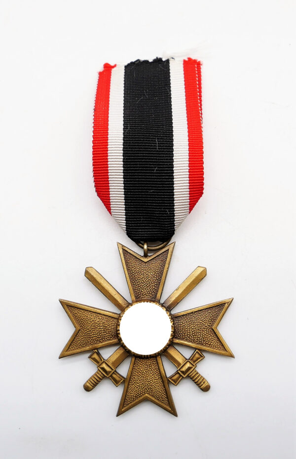 Kriegsverdienstkreuz 2. Klasse mit Schwerter – Hersteller 85 (Julius Pietsch, Gablonz) - KVK – Bild 2