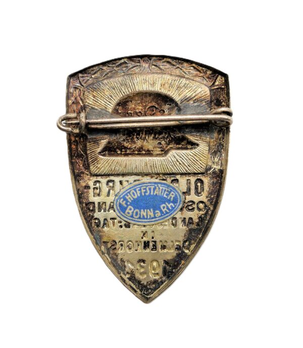 Abzeichen – Der Stahlhelm - Oldenburg-Ostfriesland - Landesverbandtag in Delmenhorst 1931– Stahlhelmbund – Bild 2