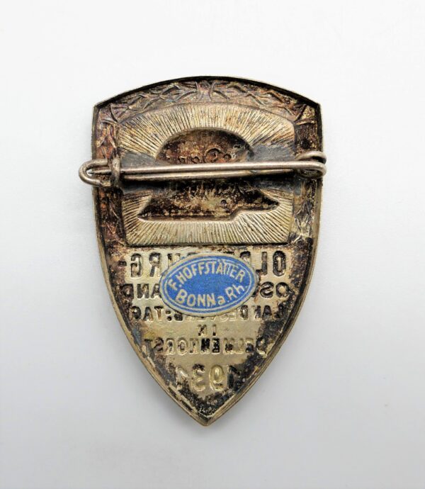 Abzeichen – Der Stahlhelm - Oldenburg-Ostfriesland - Landesverbandtag in Delmenhorst 1931– Stahlhelmbund – Bild 2