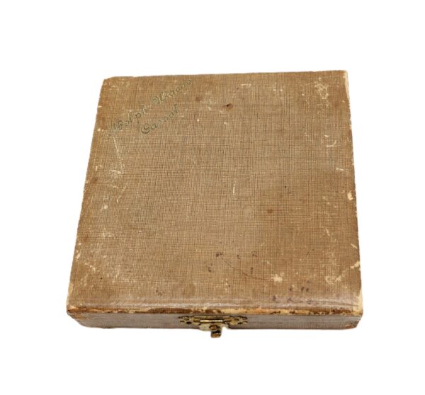 Plakette im Etui - Kopfbild von Adolf Hitler - 10 Jahre Hans Lohnert Spielplatz Fürth - Bayern 1929 - 1939 – Bild 5