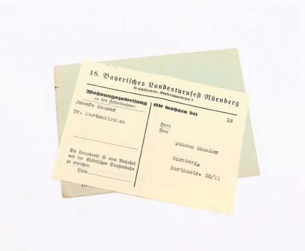 Deutsches Rotes Kreuz (DRK) Personal Ausweis - Mitgliedskarte DRL - Reisepass Deutsches Reich - Papiere eines Mannes – Bild 14