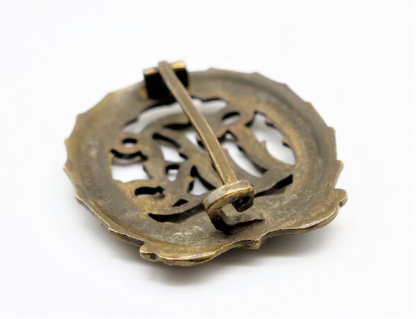 DRL Sportabzeichen Bronze – Hersteller Wernstein, Jena – D.R.G.M. 35269 – Bild 3