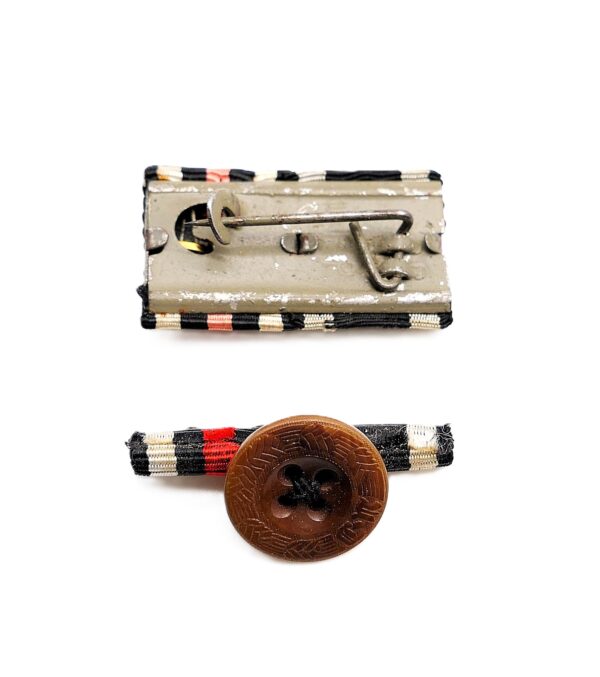 Feldspange und Knopflochminiatur - Eisernes Kreuz 2. Klasse 1914 – Ehrenkreuz für Frontkämpfer – Bild 2