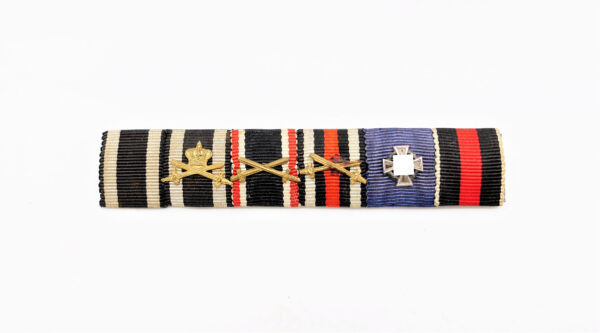 Feldspange – EK II - Hohenzollern mit Krone und Schwerter – KVK - FEK – Treudienst - Sudetenland – Bild 2